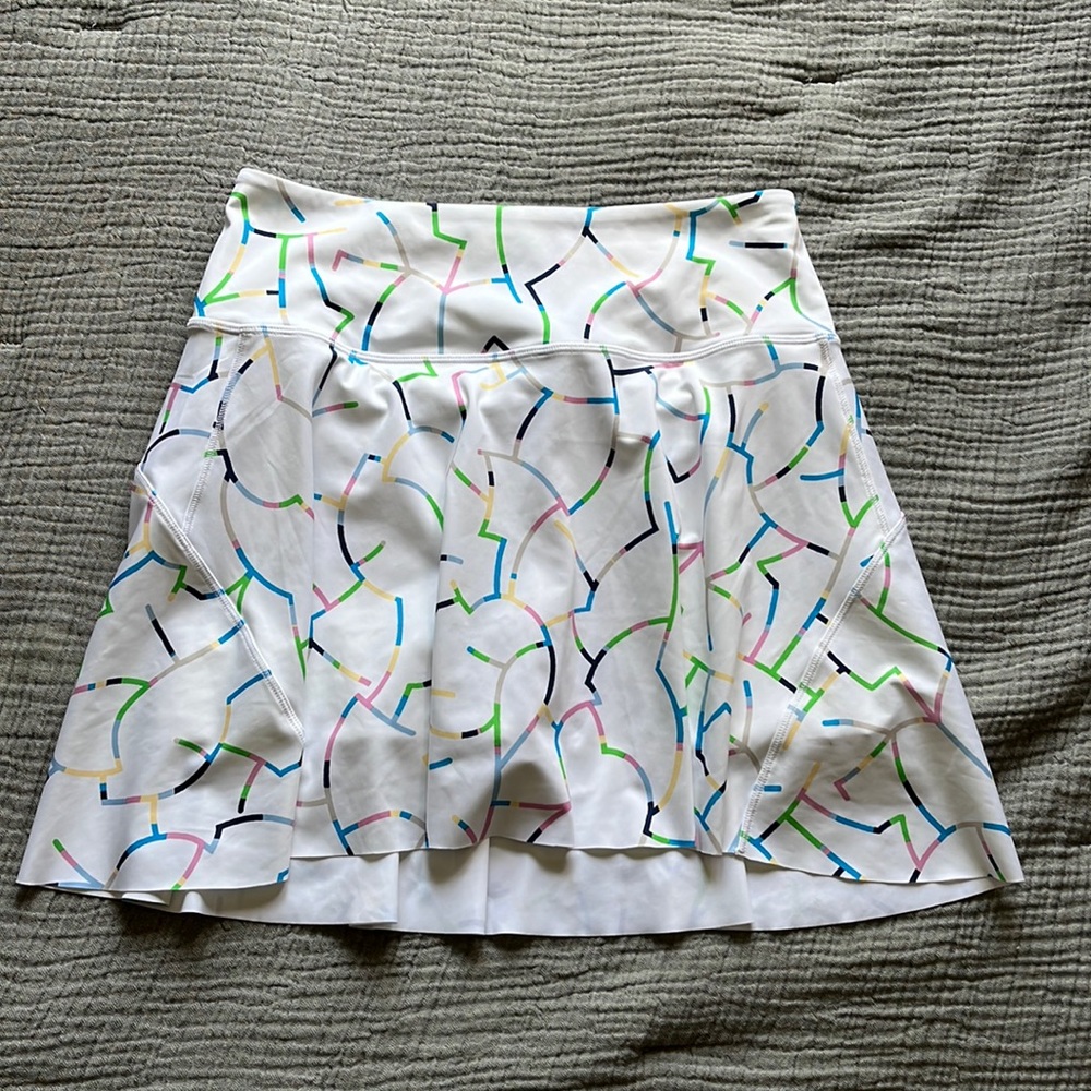 Ace printed tennis skort 15.5” athlete size S